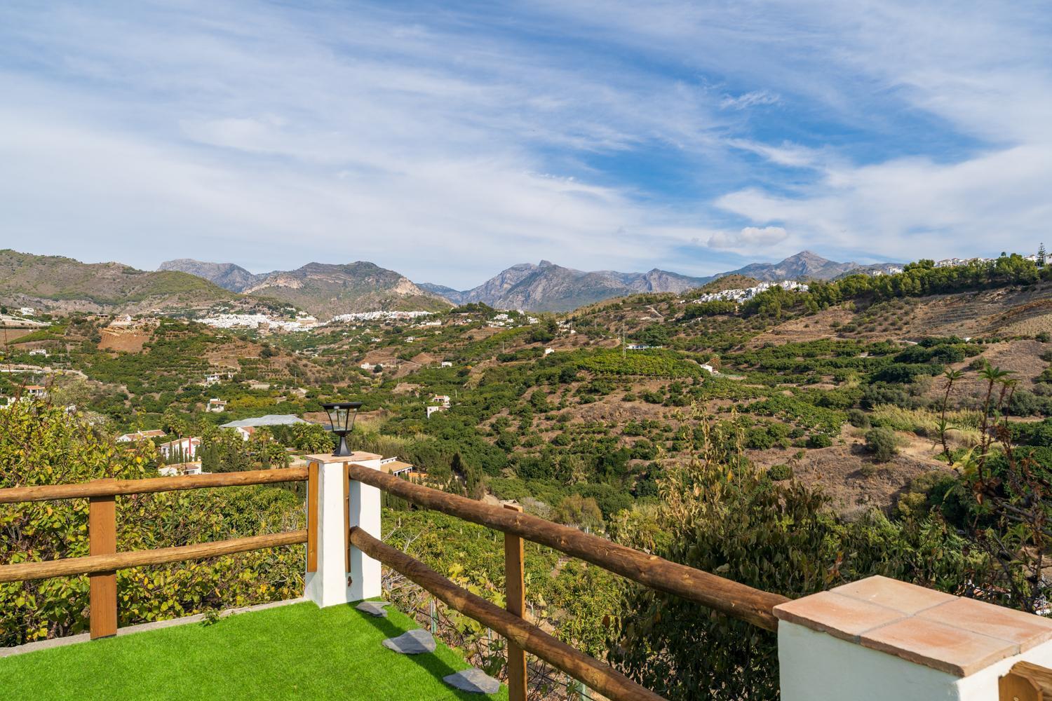 Villa Cortijo Horizonte Frigiliana Esterno foto