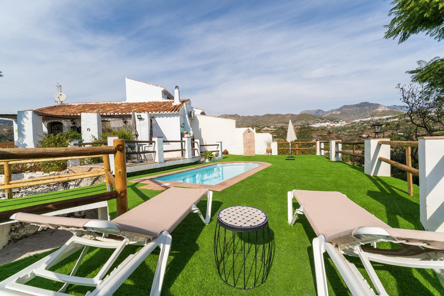 Villa Cortijo Horizonte Frigiliana Esterno foto