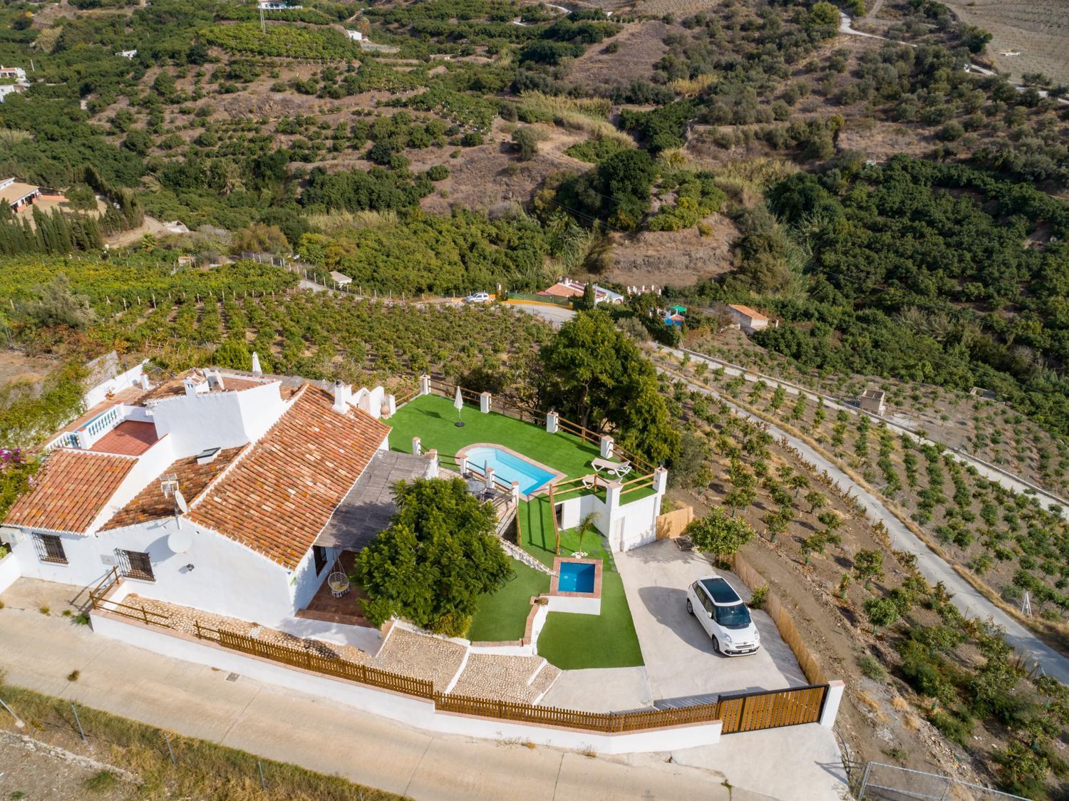 Villa Cortijo Horizonte Frigiliana Esterno foto