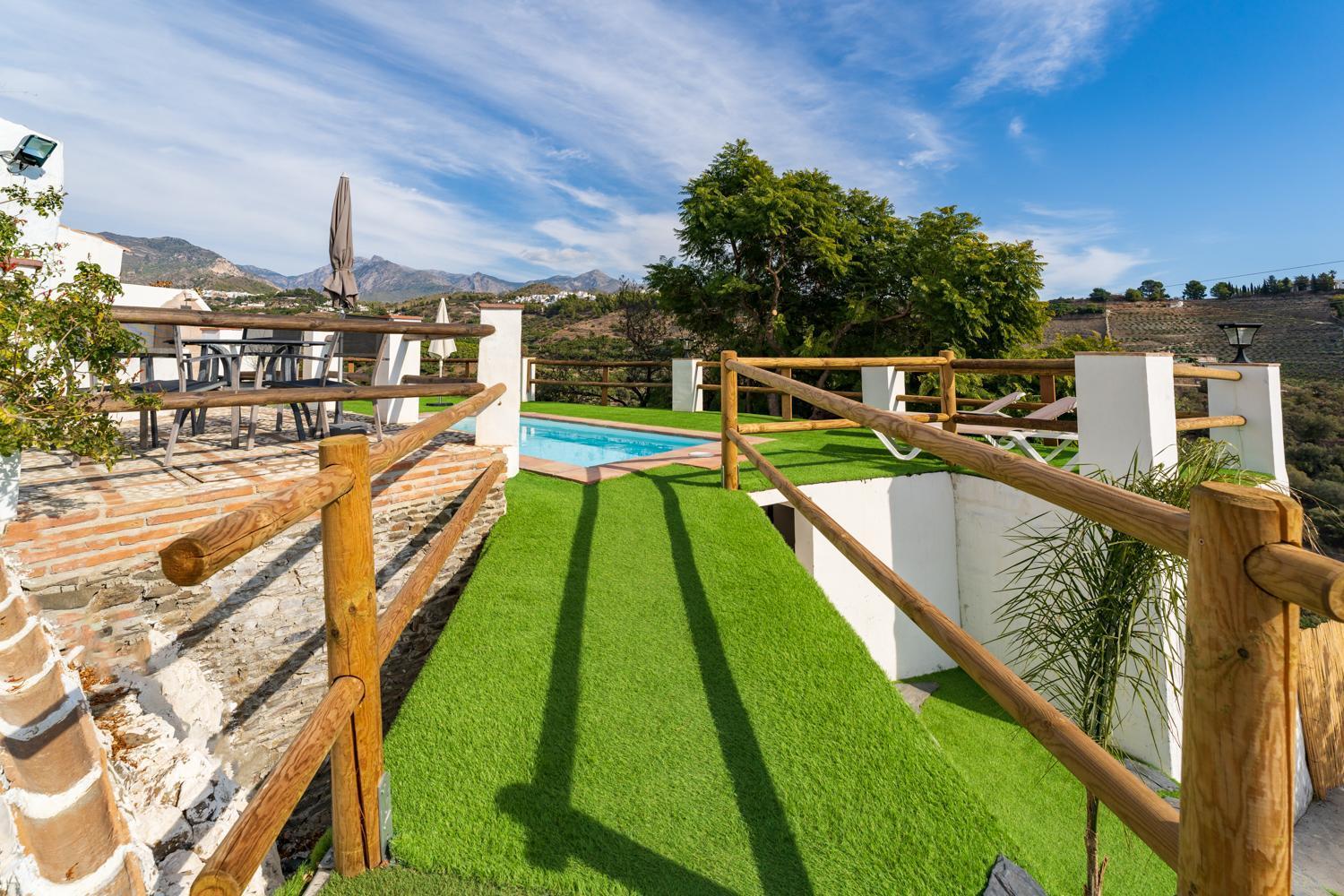 Villa Cortijo Horizonte Frigiliana Esterno foto
